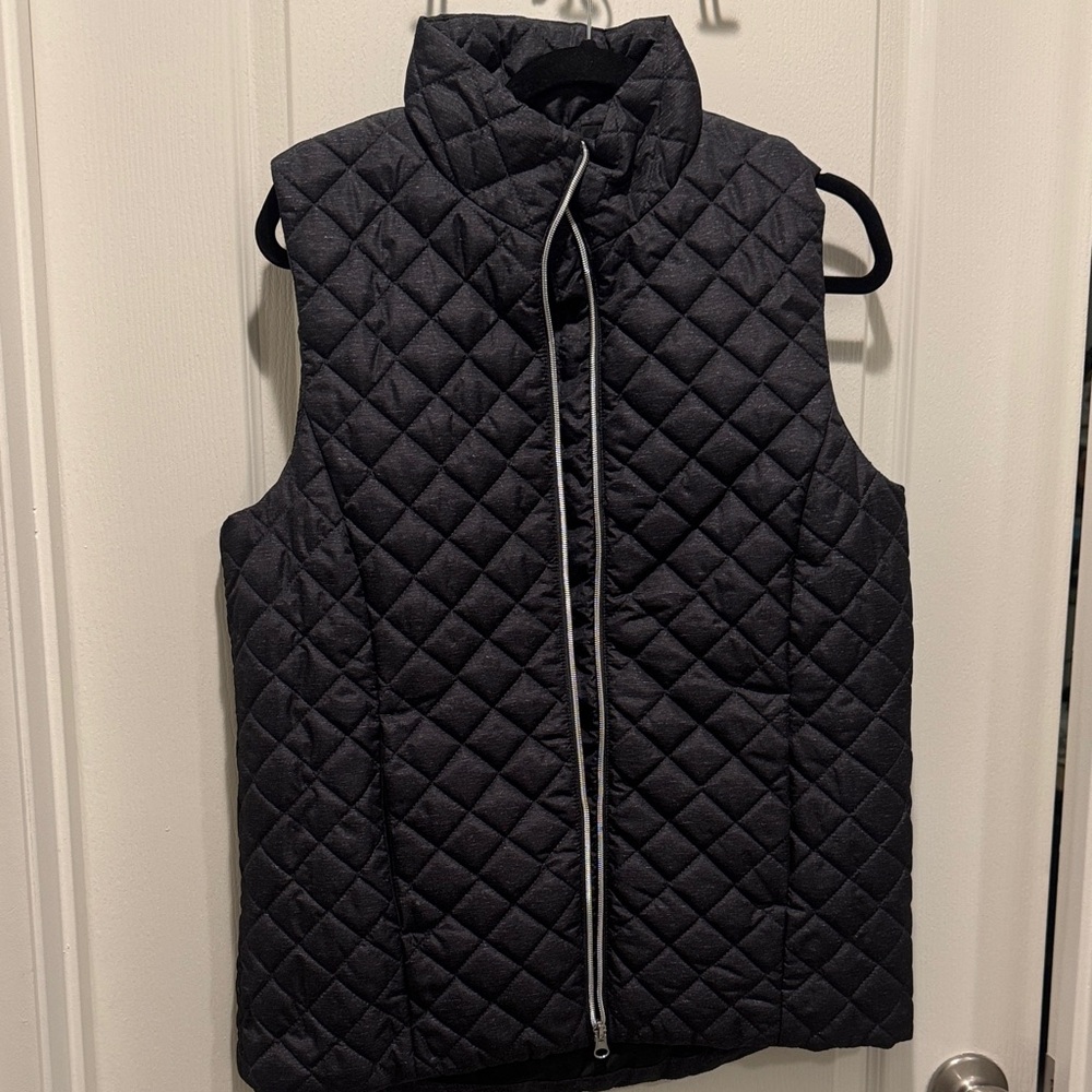Banana Republic Dark Quilted Outerwear
